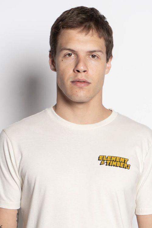 Camiseta Element M/C Leader Of The Lost Off White