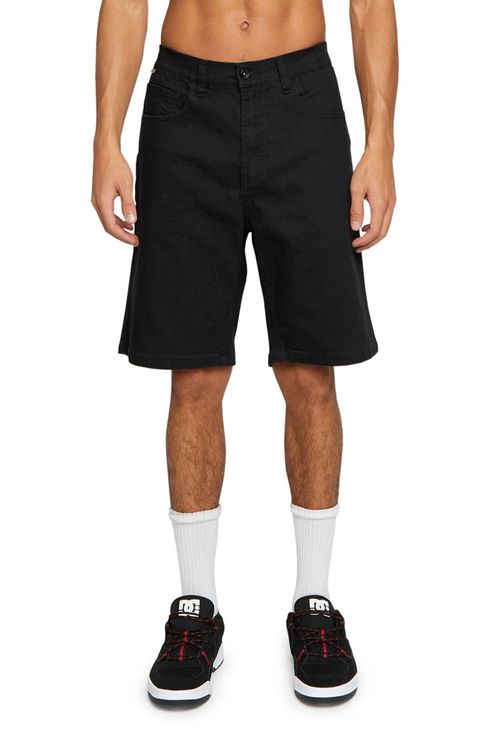 Bermuda Element Jeans Essentials Preto