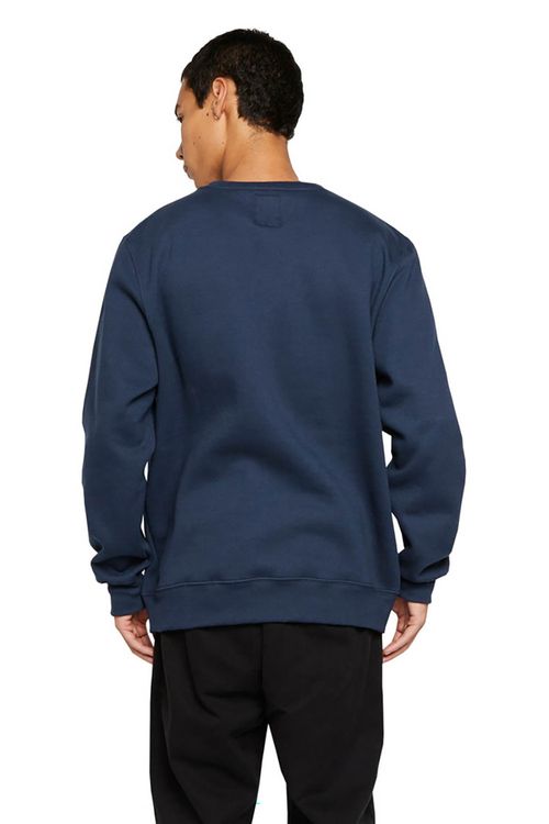 Moletom Element Care Flash Logo Crew 280 Marinho