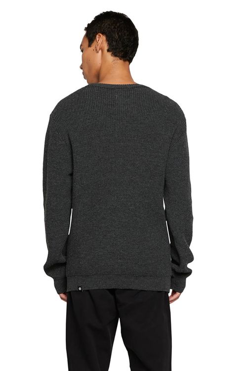 Tricot Element Mini Crew Cinza Escuro Mescla