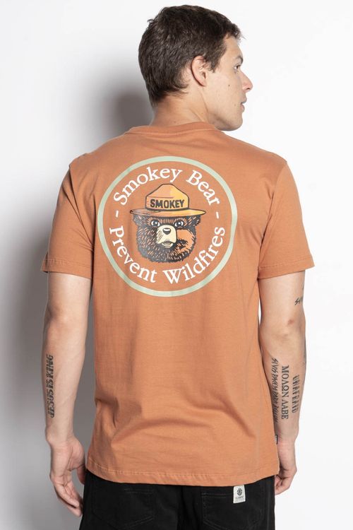 Camiseta Element M/C Classic Smokey Bp Laranja