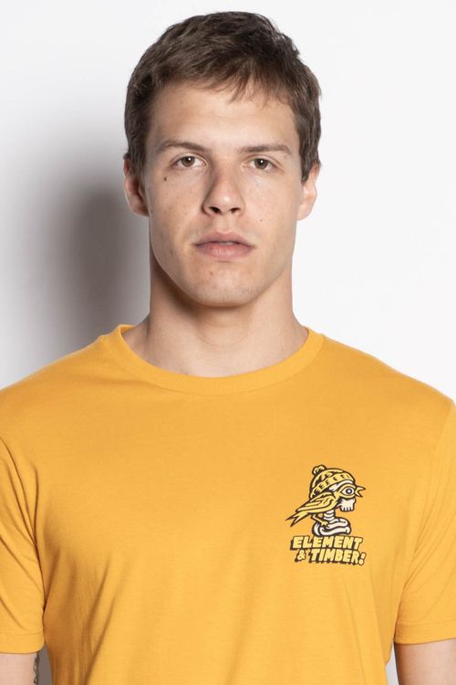Camiseta Element M/C Birds Eye Amarelo
