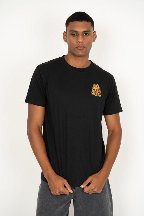 Camiseta Element M/c Timber The Frog Preto