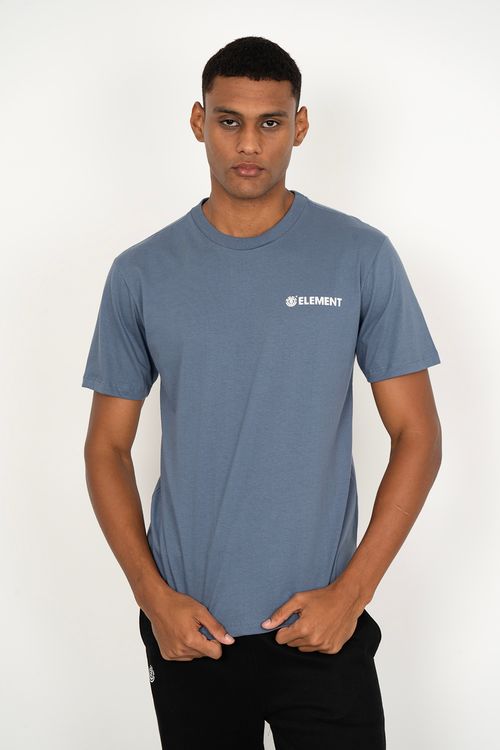 Camiseta Element M/c Blazin Chest Azul