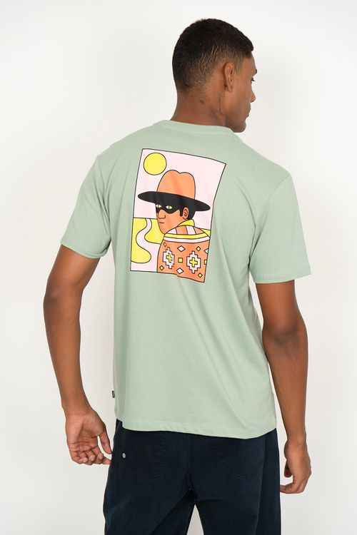 Camiseta Element M/c Follower Verde Claro
