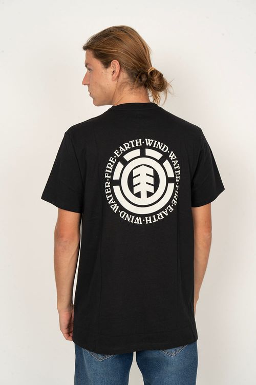 Camiseta Element M/C Seal Bp Preto