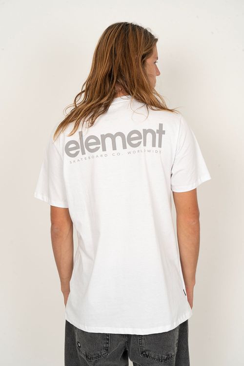 Camiseta Element M/C Simple Logo Branco