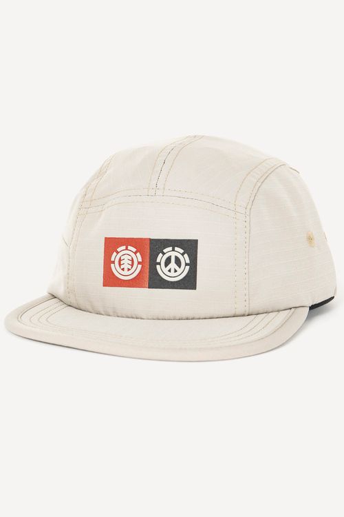 Boné Element 5 Panel Dual Areia