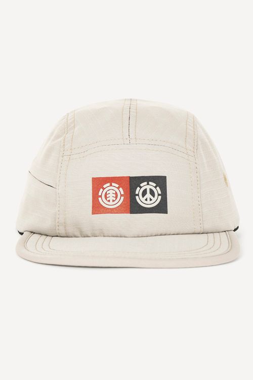 Boné Element 5 Panel Dual Areia