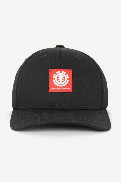 Boné Element Square Logo Preto