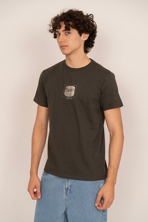 Camiseta Element M/C Digit Cinza Escuro