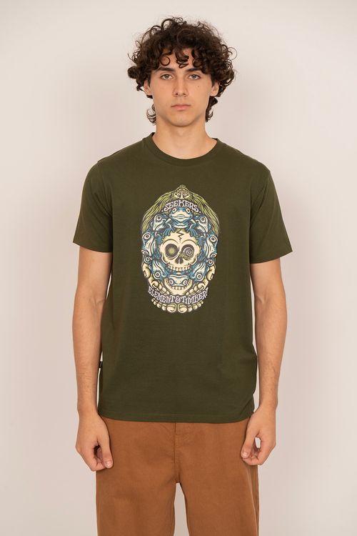 Camiseta Element M/C Timber Orbit Verde