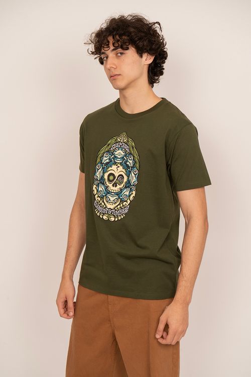 Camiseta Element M/C Timber Orbit Verde