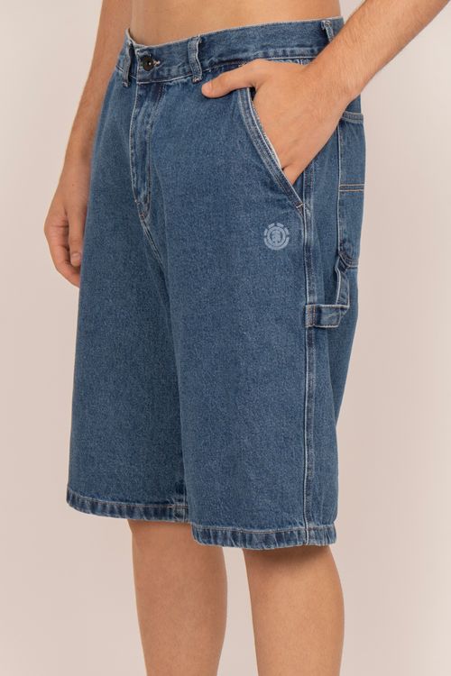 Bermuda Element Jeans Big Carpenter Denim Blue Azul